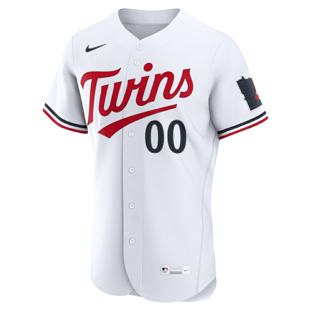 Minnesota Twins Home Authentic Custom Jersey White