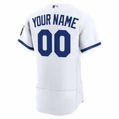 Kansas City Royals Home Authentic Custom Jersey White