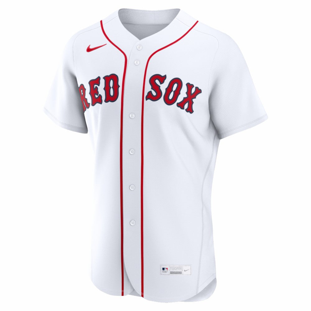 Boston Red Sox Home Authentic Custom Jersey White