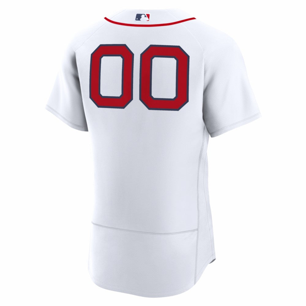 Boston Red Sox Home Authentic Custom Jersey White