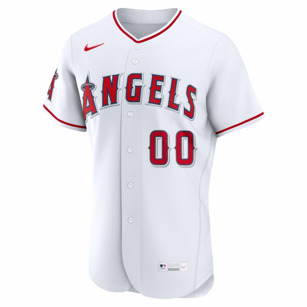 Los Angeles Angels Home Authentic Custom Jersey White
