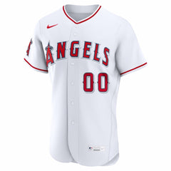 Los Angeles Angels Home Authentic Custom Jersey White