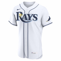 Tampa Bay Rays Home Authentic Custom Jersey White