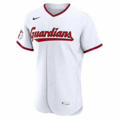 Cleveland Guardians Home Authentic Custom Jersey White