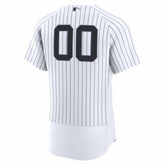 New York Yankees Home Authentic Custom Jersey White