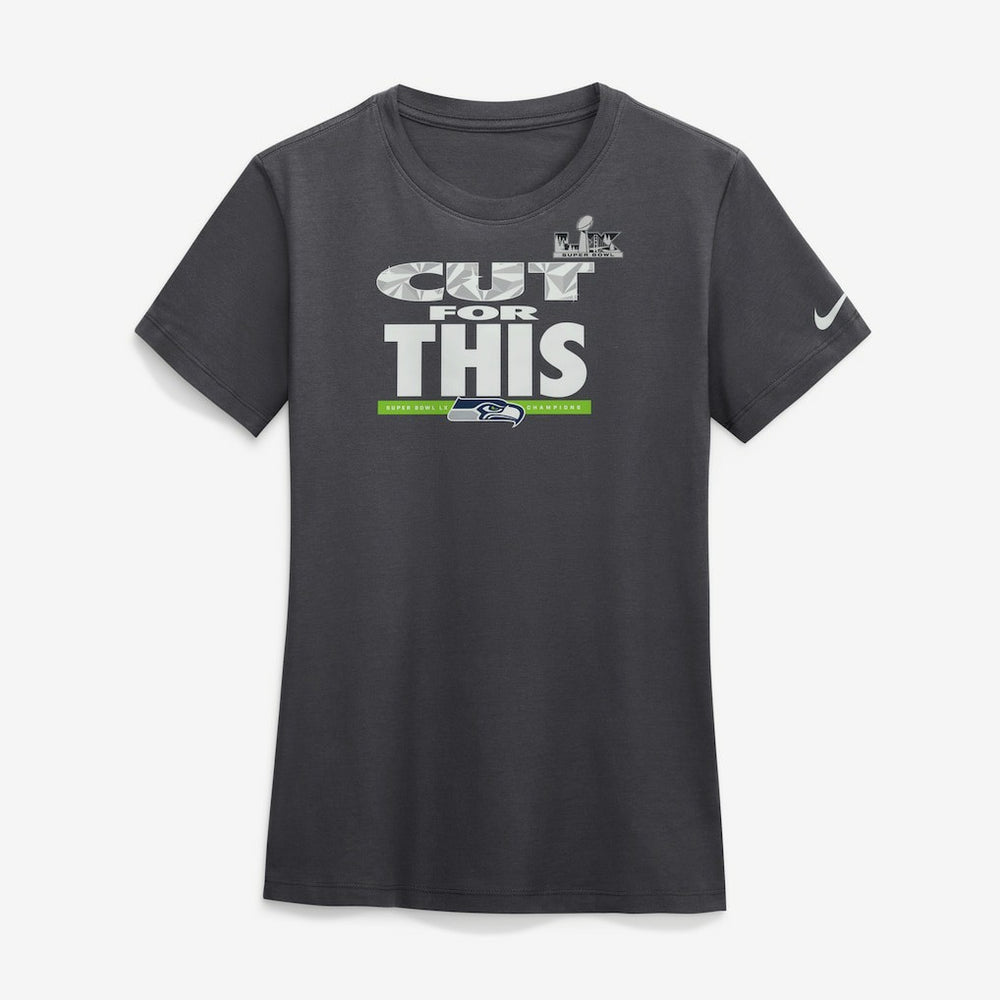 Seattle Seahawks Women's Super Bowl LX Champions Parade T-Shirt - Anthracite outlet