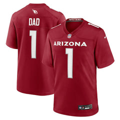 Number 1 Dad Arizona Cardinals Game Jersey - Cardinal online