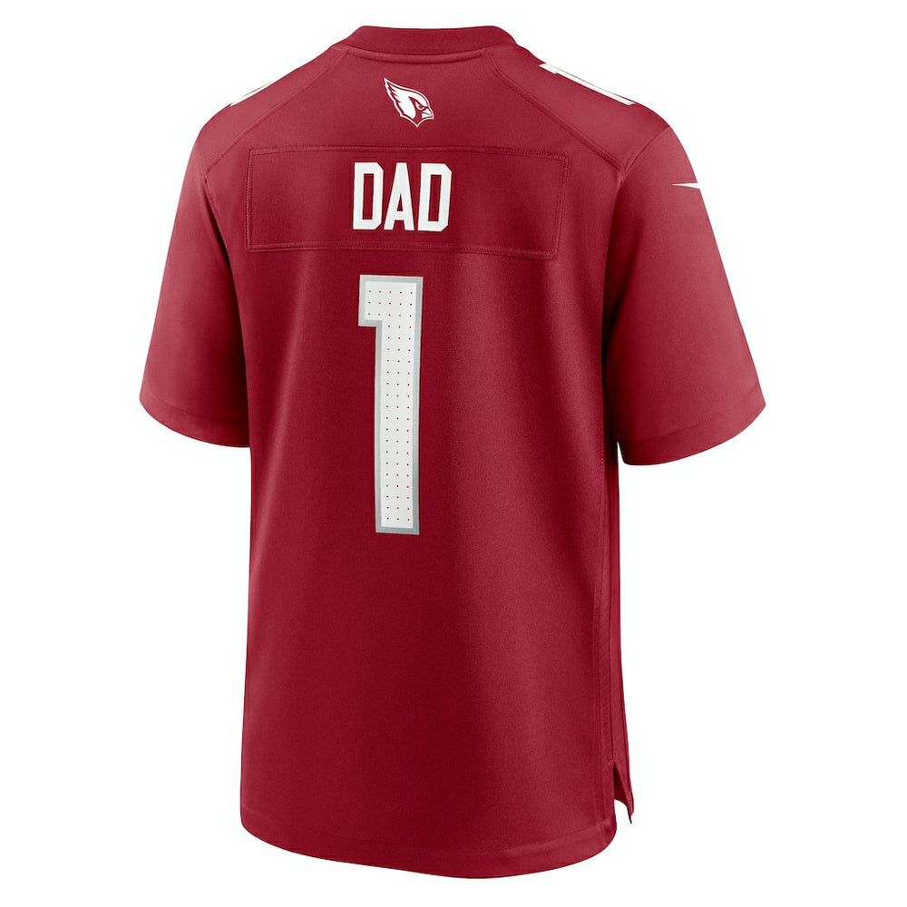 Number 1 Dad Arizona Cardinals Game Jersey - Cardinal online