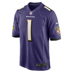 Number 1 Dad Baltimore Ravens Game Jersey - Purple online