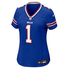 Number 1 Mom Buffalo Bills Women's Game Jersey - Royal discount