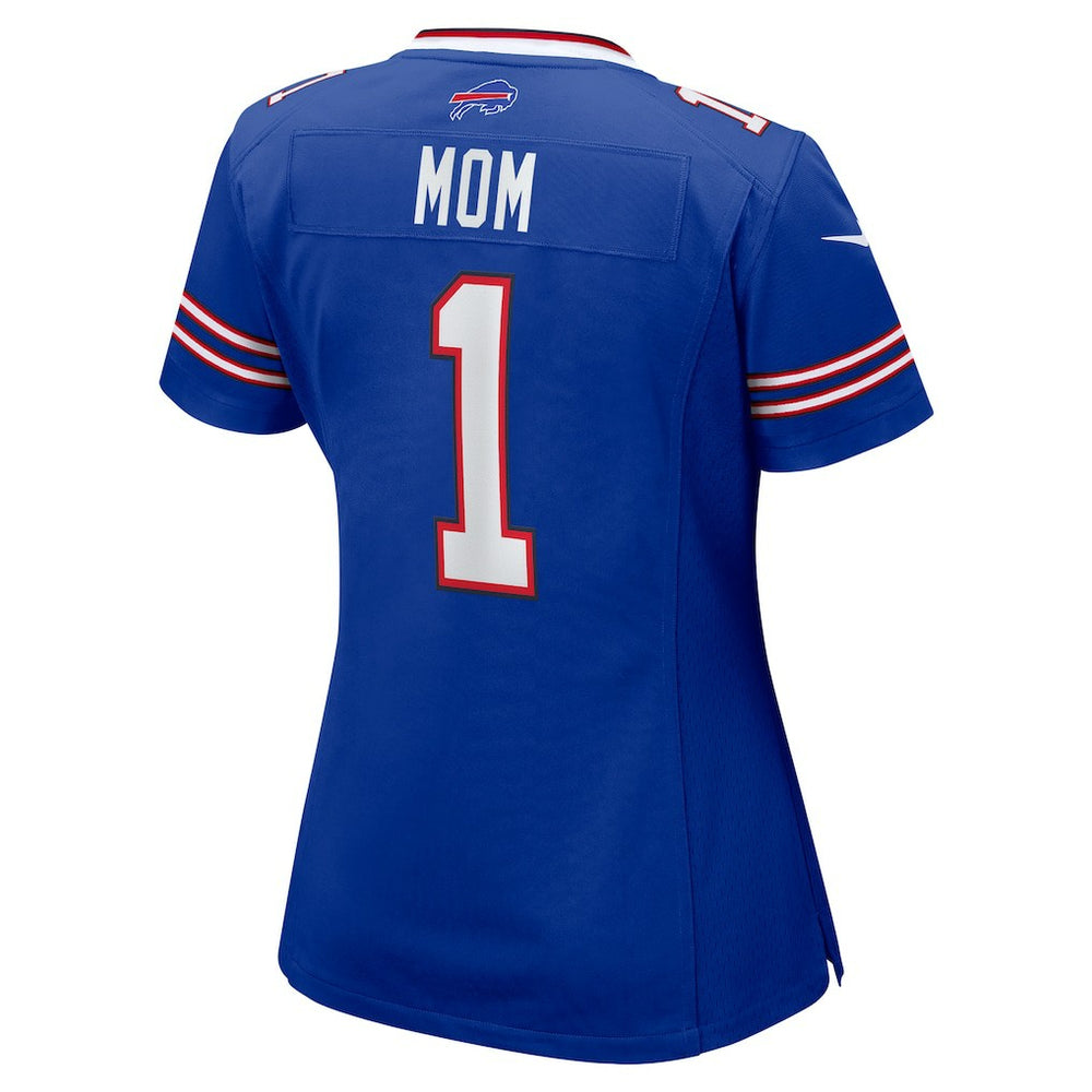 Number 1 Mom Buffalo Bills Women's Game Jersey - Royal discount
