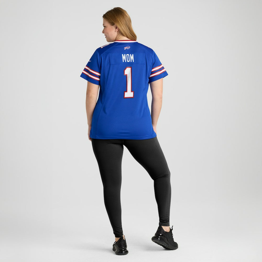Number 1 Mom Buffalo Bills Women's Game Jersey - Royal discount