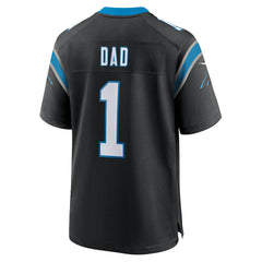 Number 1 Dad Carolina Panthers Game Jersey - Black cheap