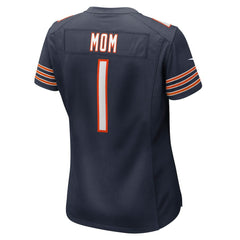 Number 1 Mom Chicago Bears Women's Game Jersey - Navy online