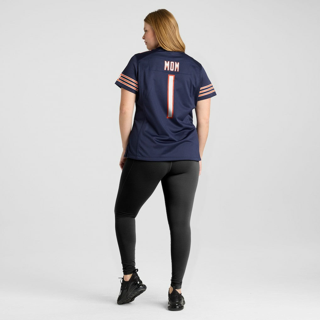 Number 1 Mom Chicago Bears Women's Game Jersey - Navy online