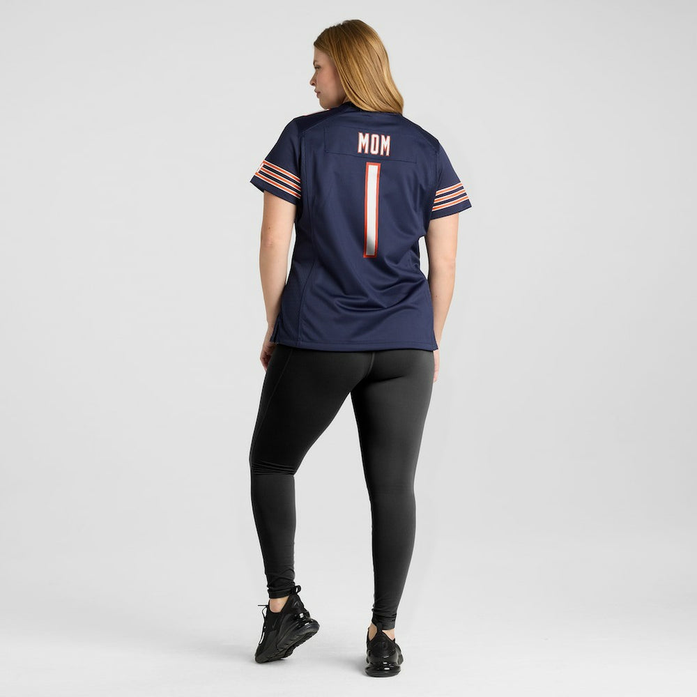 Number 1 Mom Chicago Bears Women's Game Jersey - Navy online