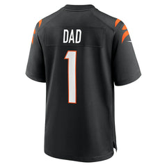Number 1 Dad Cincinnati Bengals Game Jersey - Black sale