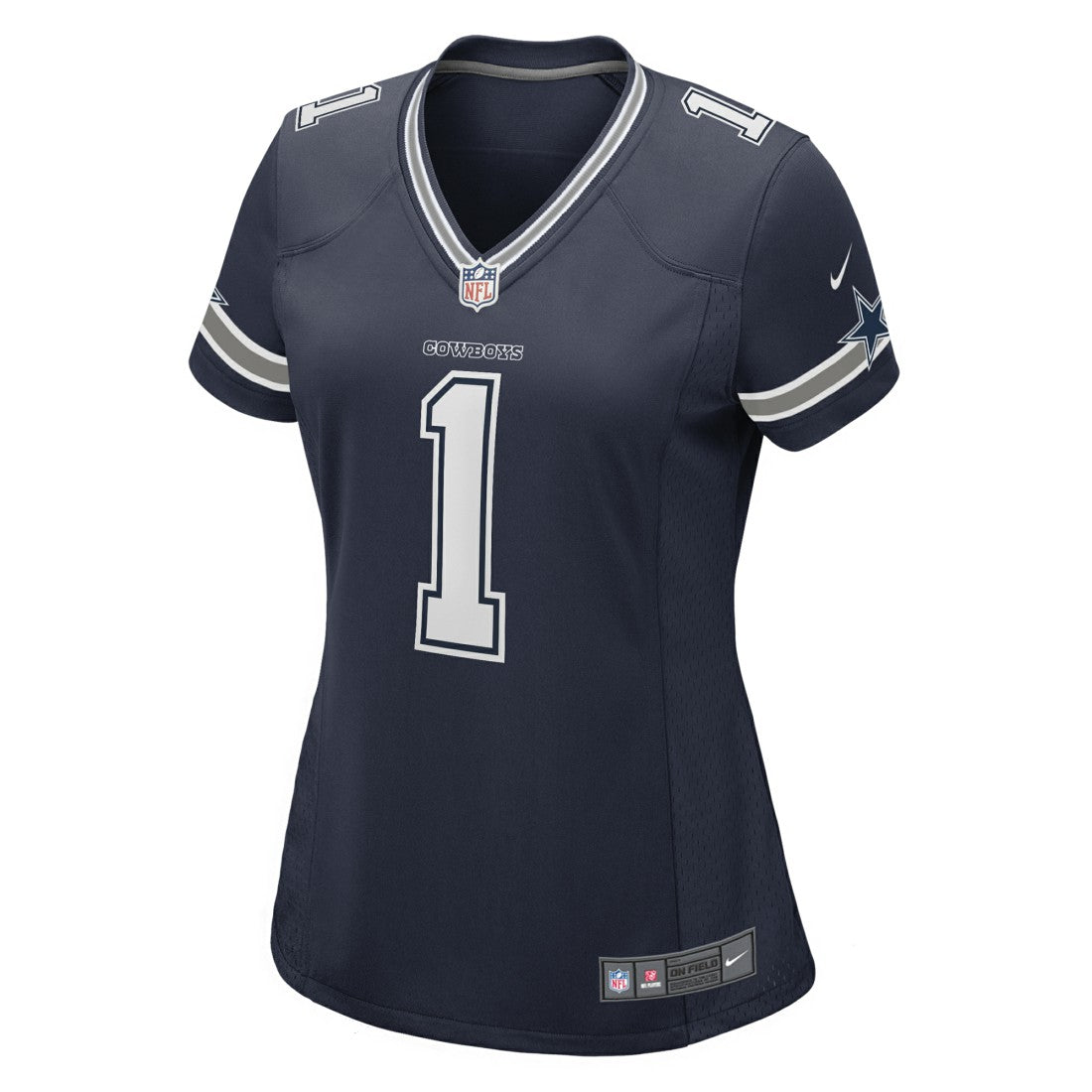 Number 1 Mom Dallas Cowboys Women's Game Jersey - Navy for sale