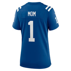 Number 1 Mom Indianapolis Colts Women's Game Jersey - Royal on sale