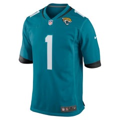 Number 1 Dad Jacksonville Jaguars Game Jersey - Teal discount