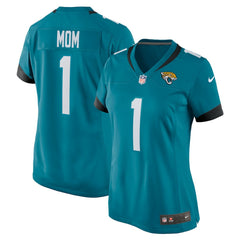 Number 1 Mom Jacksonville Jaguars Women's Game Jersey - Teal outlet