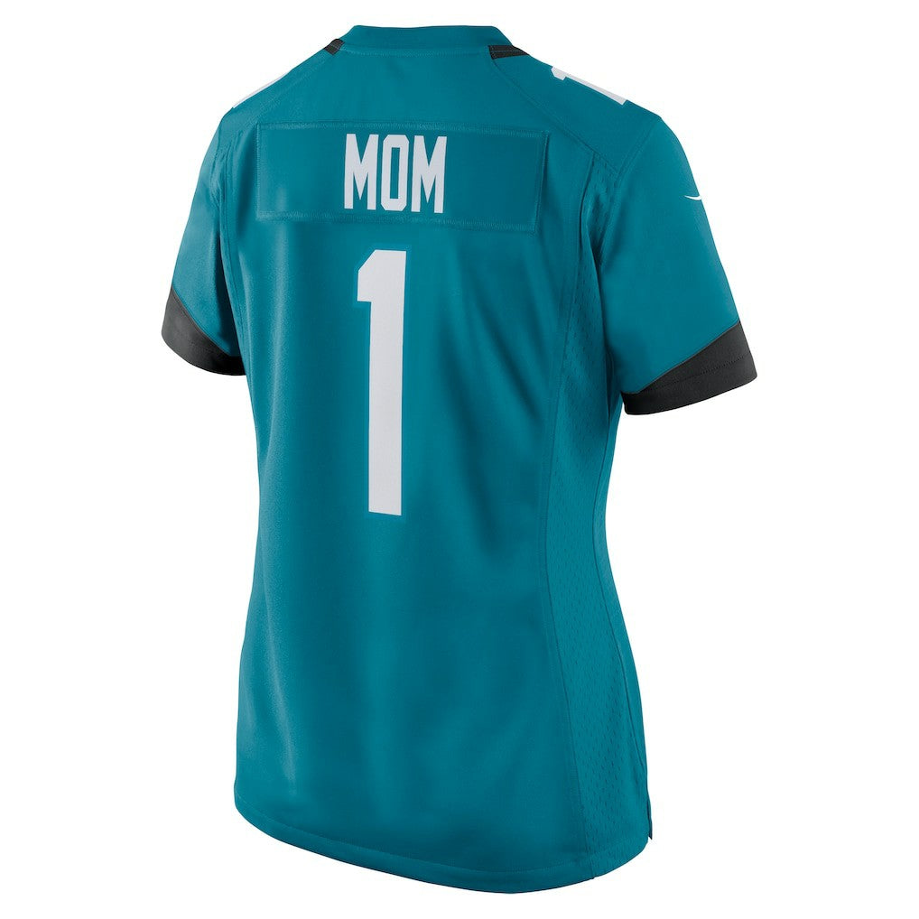 Number 1 Mom Jacksonville Jaguars Women's Game Jersey - Teal outlet