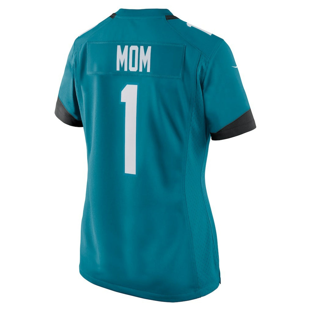 Number 1 Mom Jacksonville Jaguars Women's Game Jersey - Teal outlet