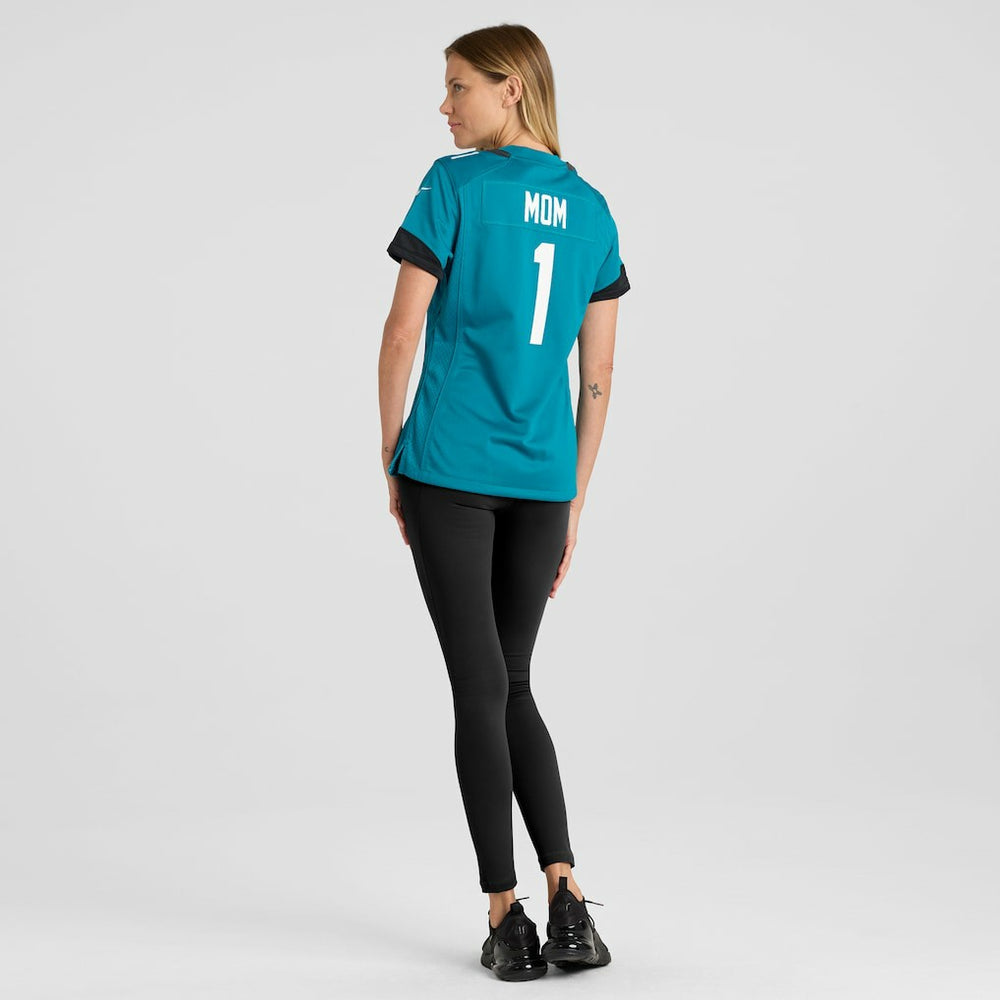 Number 1 Mom Jacksonville Jaguars Women's Game Jersey - Teal outlet