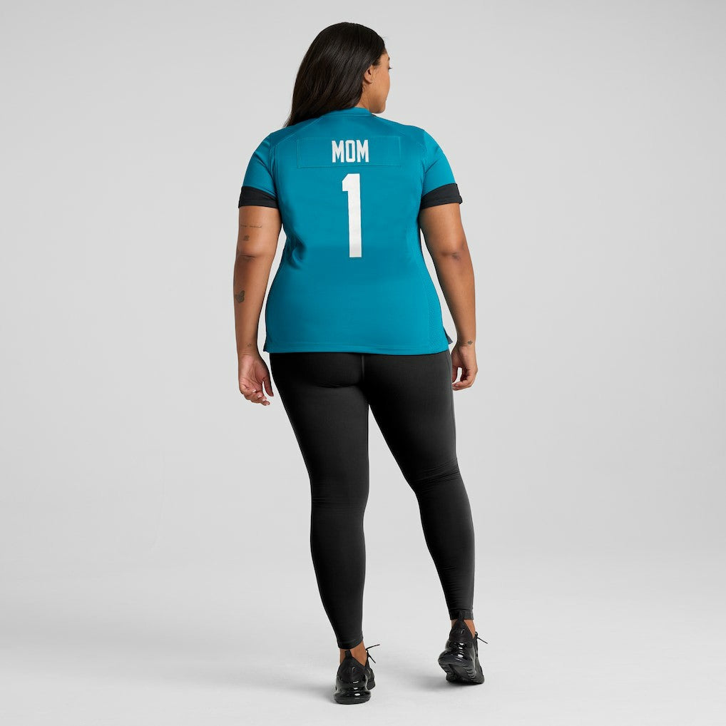 Number 1 Mom Jacksonville Jaguars Women's Game Jersey - Teal outlet