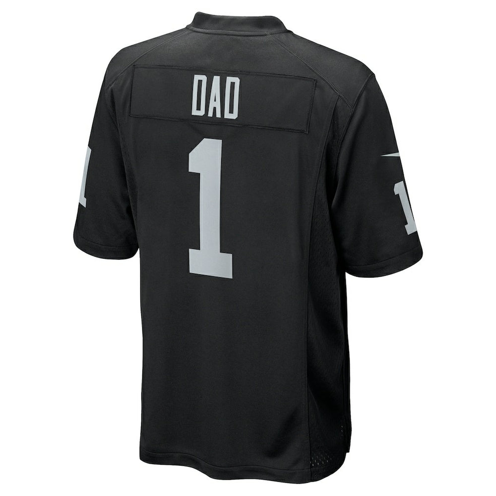 Number 1 Dad Las Vegas Raiders Game Jersey - Black discount