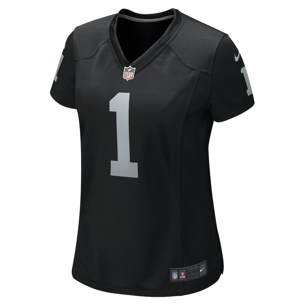 Number 1 Mom Las Vegas Raiders Women's Game Jersey - Black outlet