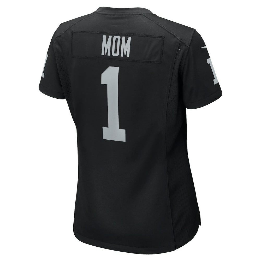 Number 1 Mom Las Vegas Raiders Women's Game Jersey - Black outlet