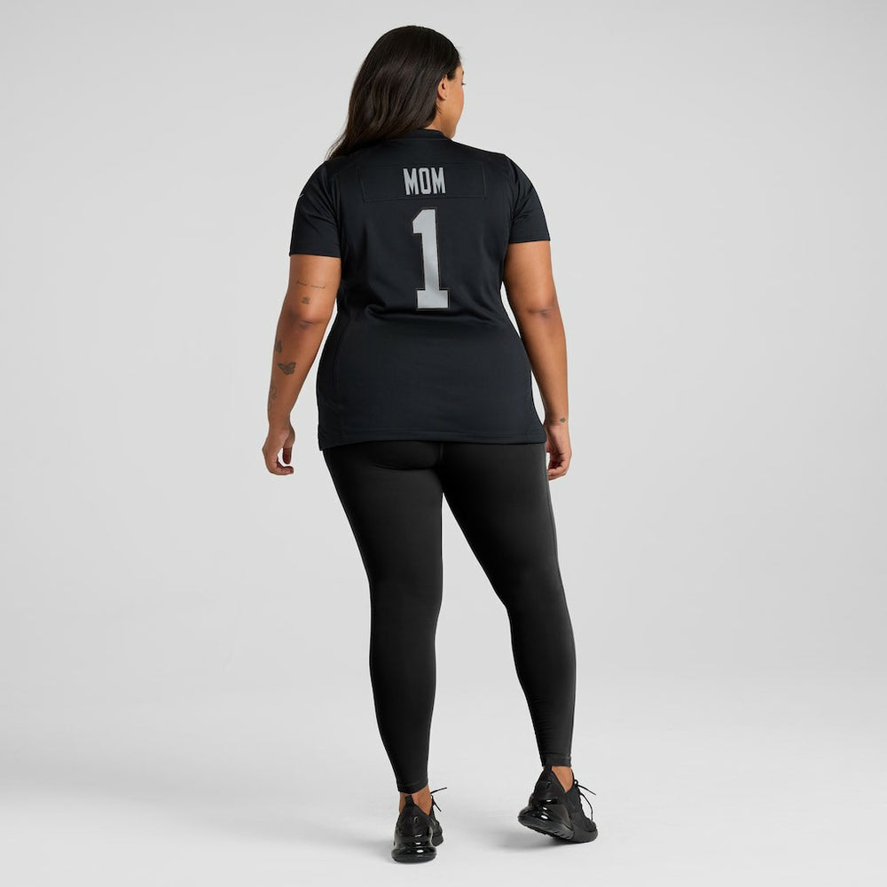 Number 1 Mom Las Vegas Raiders Women's Game Jersey - Black outlet