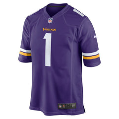 Number 1 Dad Minnesota Vikings Game Jersey - Purple discount