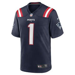 Number 1 Dad New England Patriots Game Jersey - Navy cheap