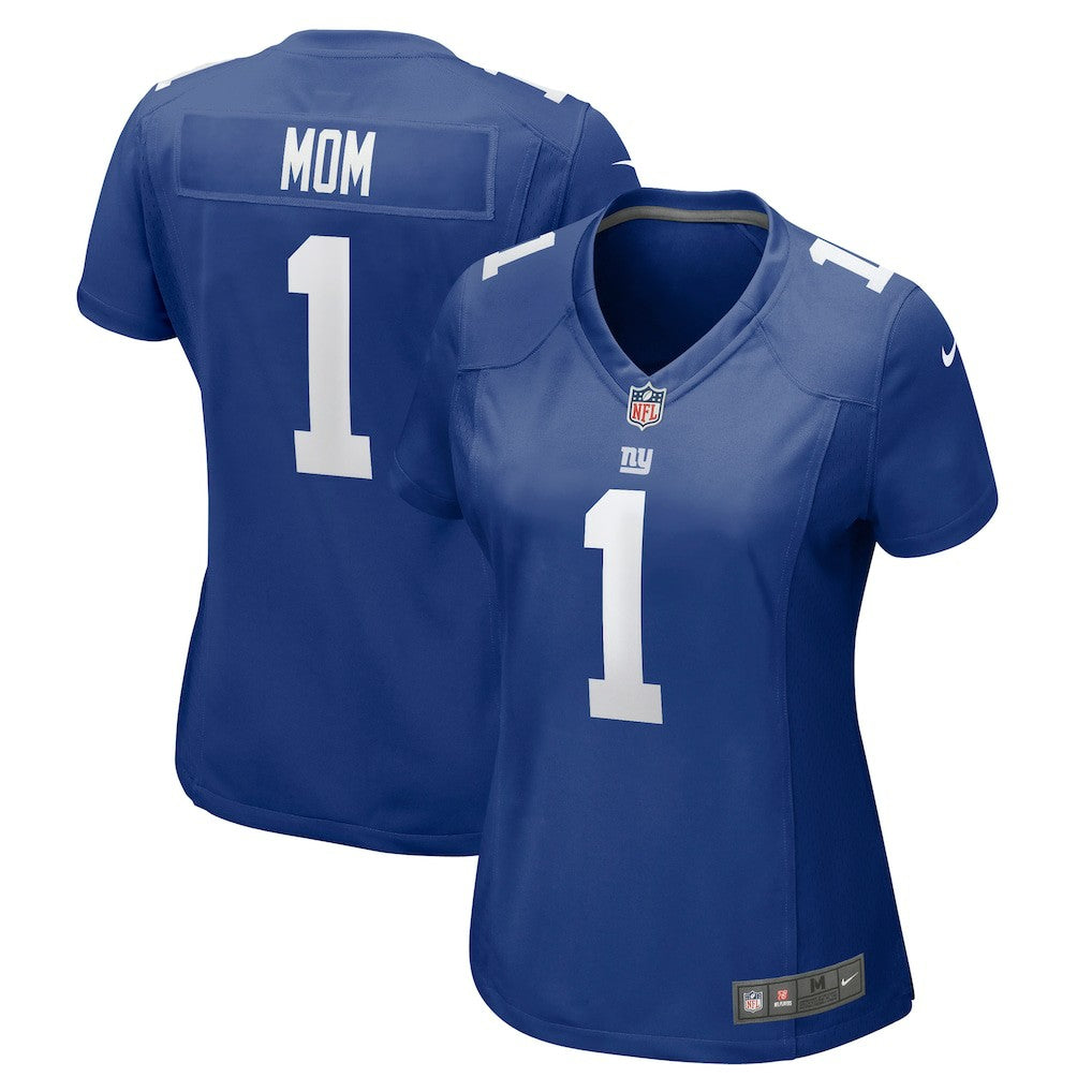 Number 1 Mom New York Giants Women's Game Jersey - Royal sale