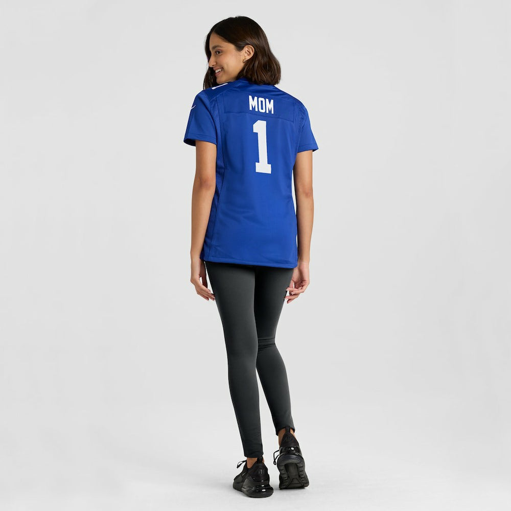 Number 1 Mom New York Giants Women's Game Jersey - Royal sale