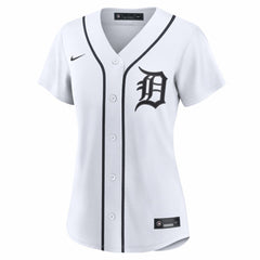 Detroit Tigers Women's Home Replica Custom Jersey White