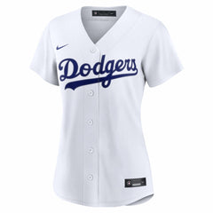 Los Angeles Dodgers Women's Home Replica Custom Jersey White