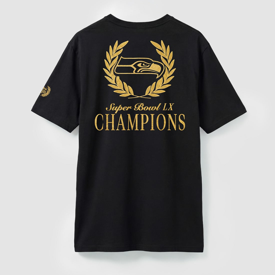 Seattle Seahawks Super Bowl LX Champions USA 250 NFL Gold Standard T-Shirt - Black online