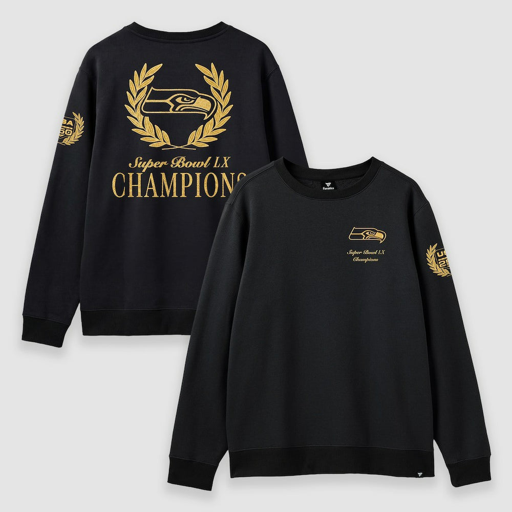 Seattle Seahawks Super Bowl LX Champions USA 250 NFL Gold Standard Fleece Sweatshirt - Black outlet