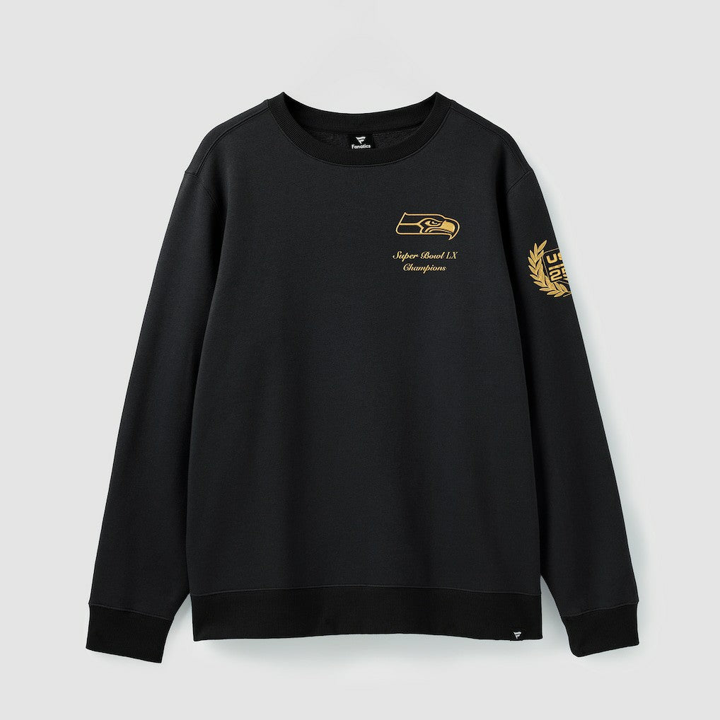 Seattle Seahawks Super Bowl LX Champions USA 250 NFL Gold Standard Fleece Sweatshirt - Black outlet