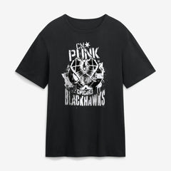 CM Punk x Chicago Blackhawks Fanatics T-Shirt - Black T-shirts