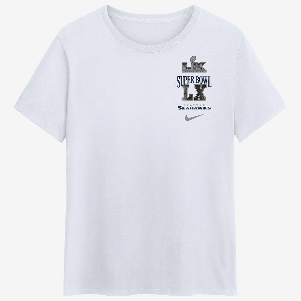 Seattle Seahawks Women's Super Bowl LX Champions Long Ball T-Shirt - White cheap