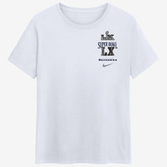 Seattle Seahawks Women's Super Bowl LX Champions Long Ball T-Shirt - White cheap