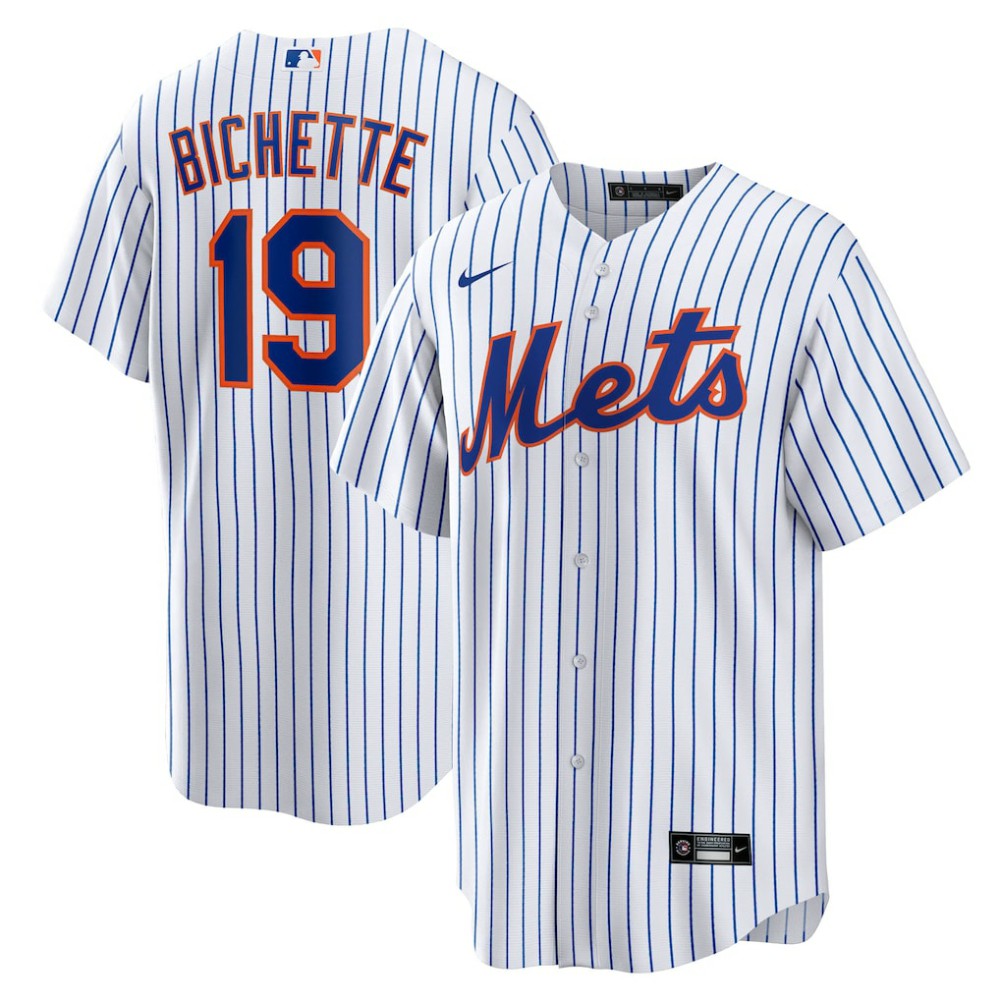 Bo Bichette New York Mets Home Replica Jersey White