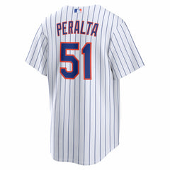 Freddy Peralta New York Mets Home Replica Jersey White