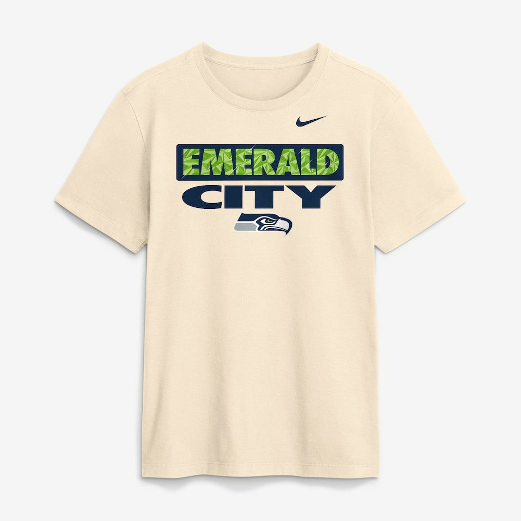 Seattle Seahawks Emerald City T-Shirt - Natural outlet