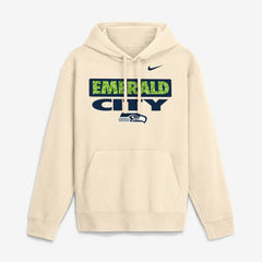 Seattle Seahawks Emerald City Club Fleece Hoodie - Natural outlet