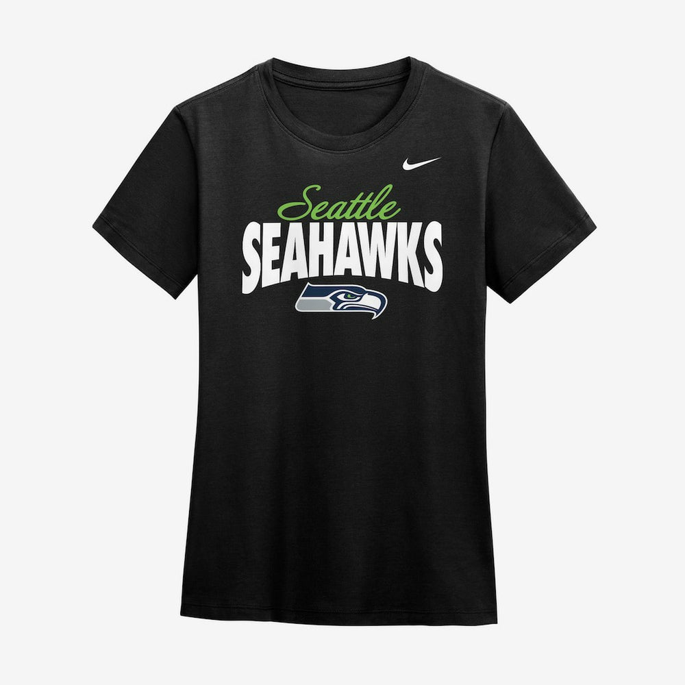 Seattle Seahawks Women's Club T-Shirt - Black for sale
